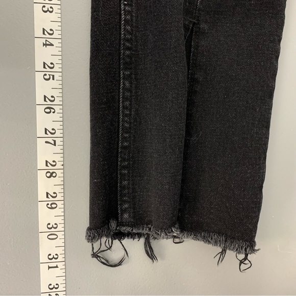 Abercrombie Fitch Womens Skinny High Rise Jeans Curve Love Size 6 (29x30) Black - Picture 11 of 12